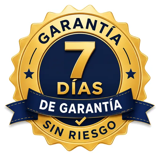 Sello de garantía de 7 días sin riesgo